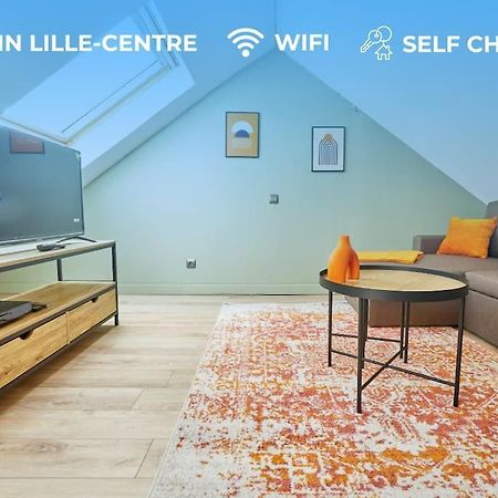 Апартаменты Elegant T3 A 5 Min De La Gare Lille-Flandres Мон-ан-Барёль Экстерьер фото